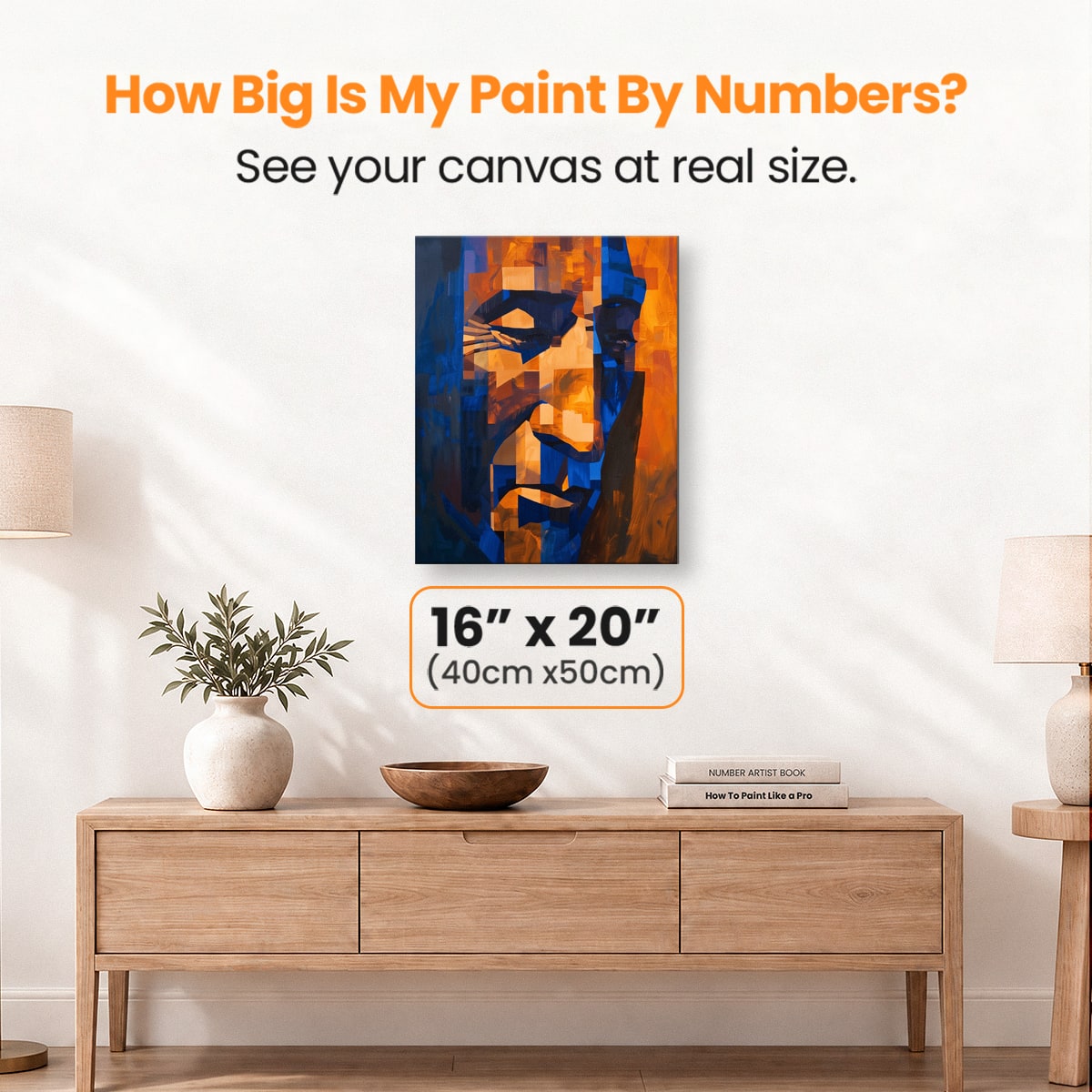 This image features a striking piece of modern art.