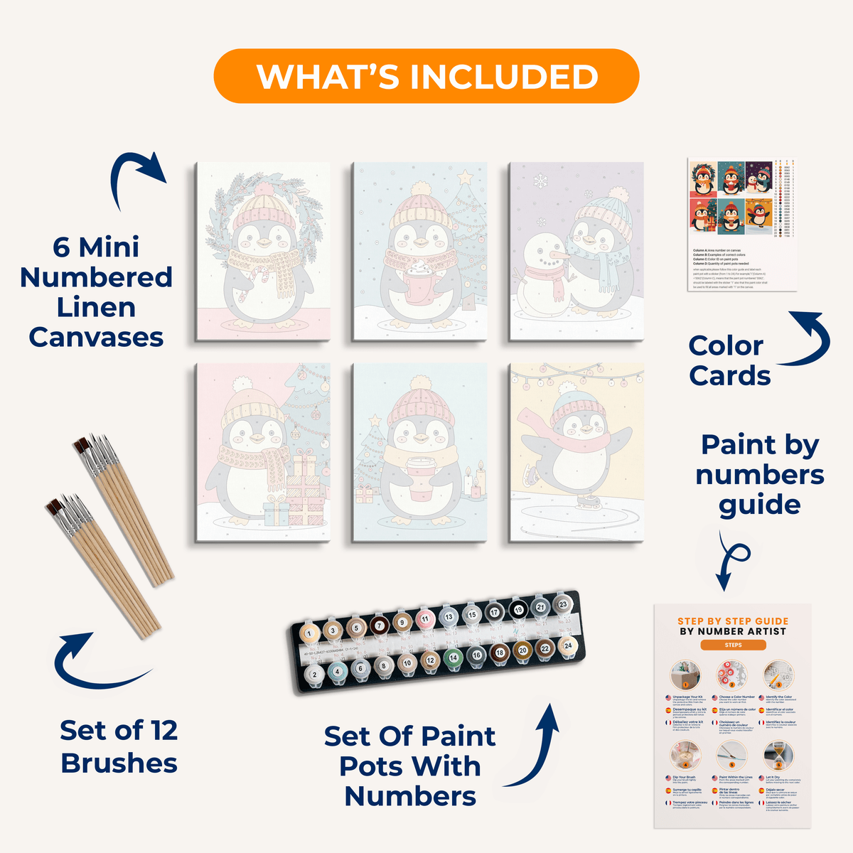 Winter's Little Joy - Number Artist Paint by Numbers Kits