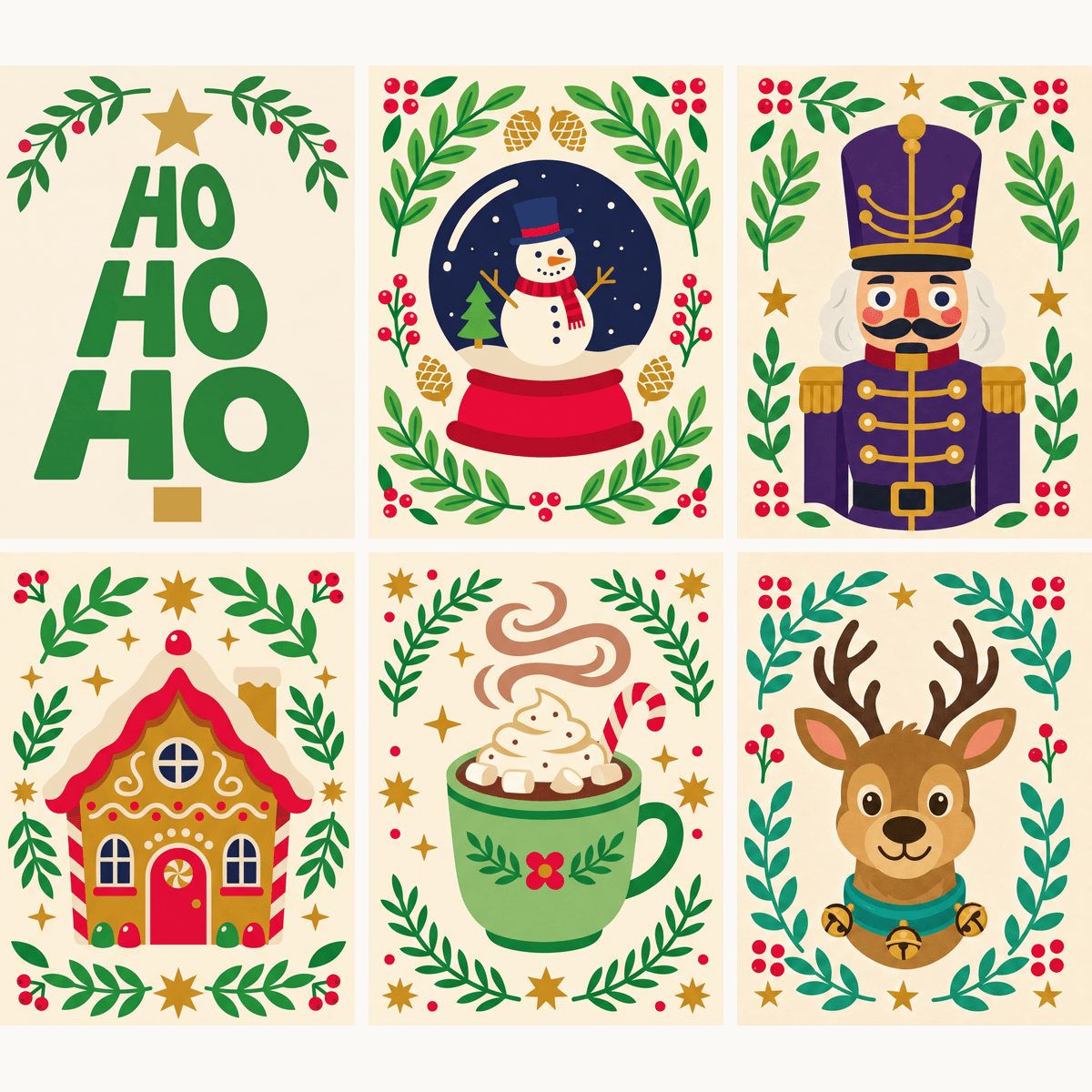 Ho Ho Ho - Number Artist Paint by Numbers Kits