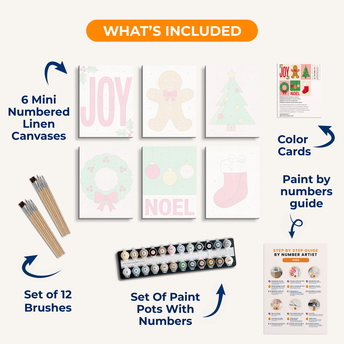 Home for the Holidays - Number Artist Paint by Numbers Kits