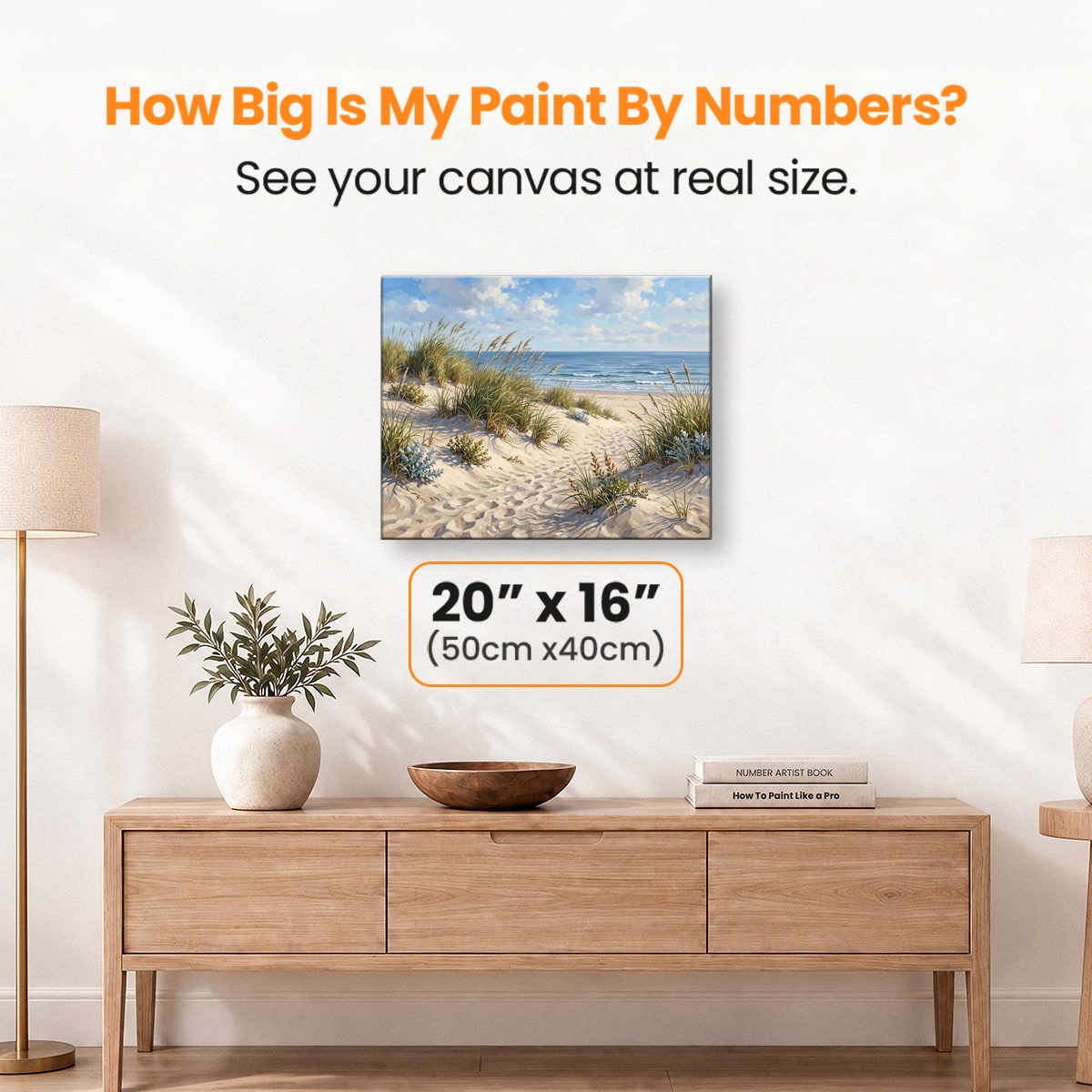 Dune Breeze - Number Artist Paint by Numbers Kits