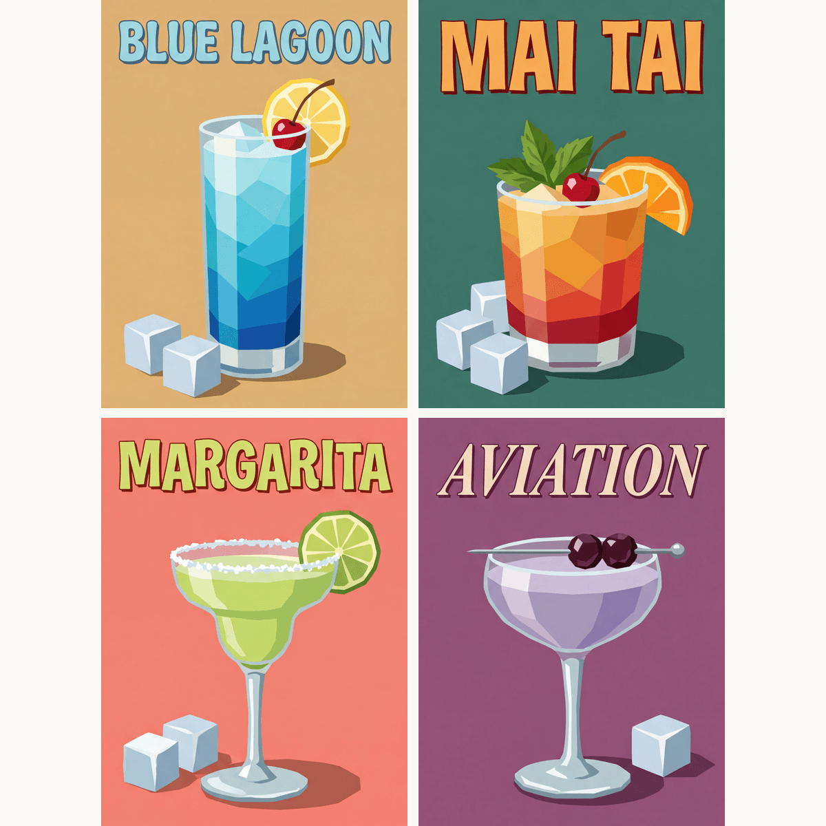 Shaken and Stirred - Number Artist Paint by Numbers Kits