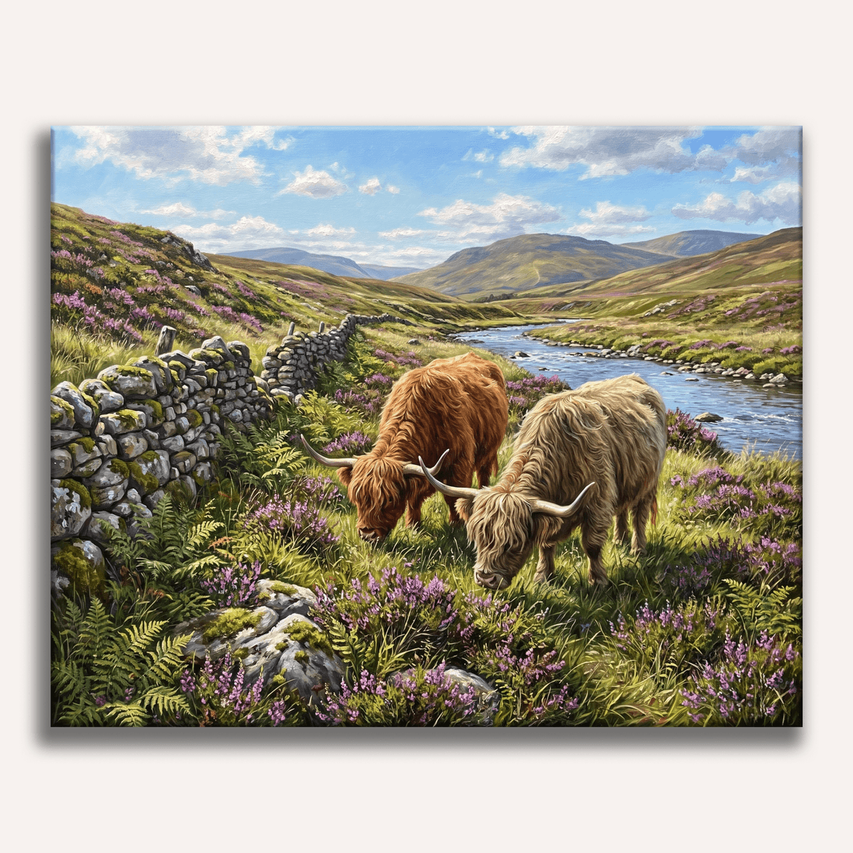 Highland Glen Calm - Number Artist Paint by Numbers Kits