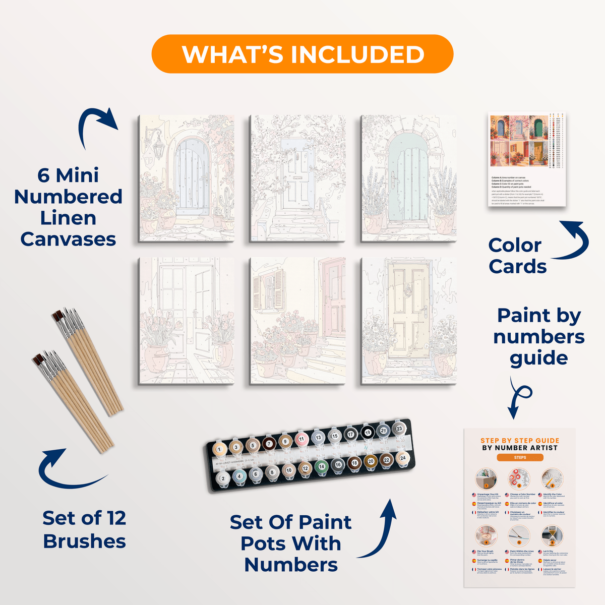 Doorstep Charm Vol. 3 - Number Artist Paint by Numbers Kits