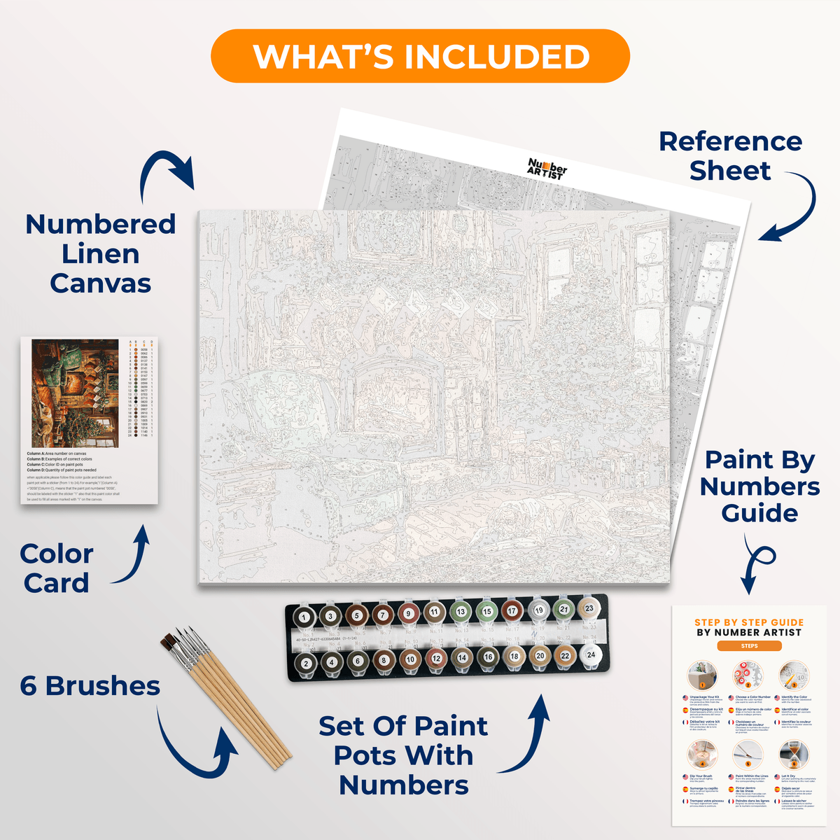 Waiting for Christmas - Number Artist Paint by Numbers Kits