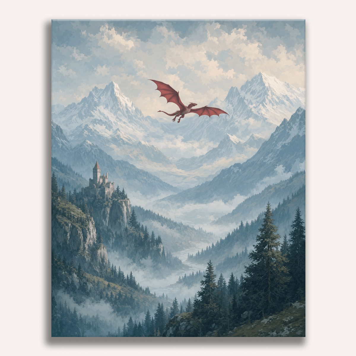 Where Earth Meets Myth - Number Artist Paint by Numbers Kits