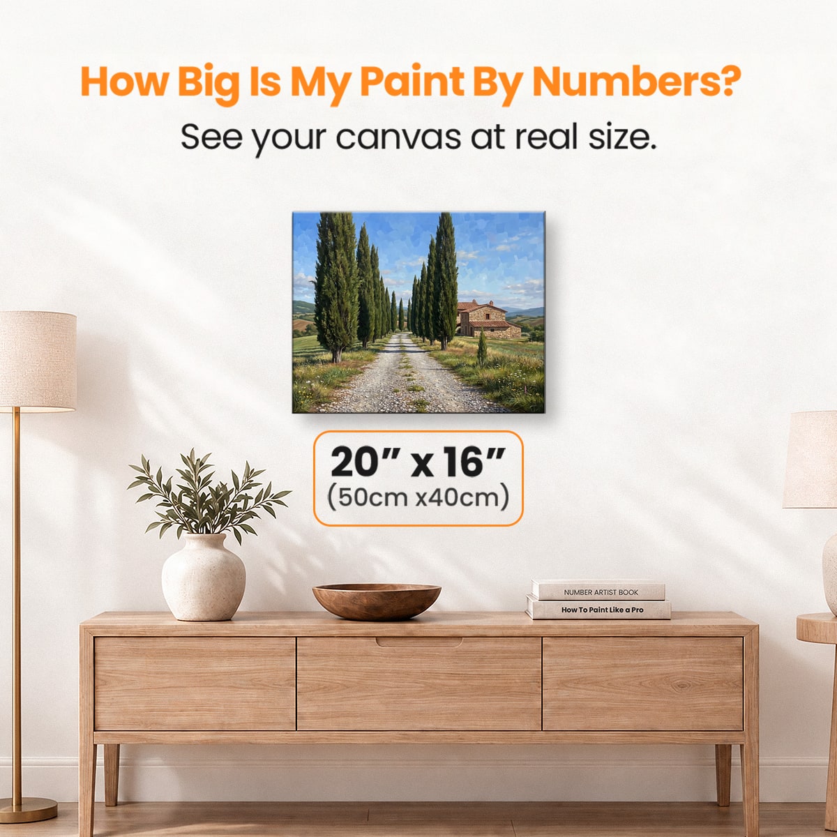Cypress Dreams - Number Artist Paint by Numbers Kits