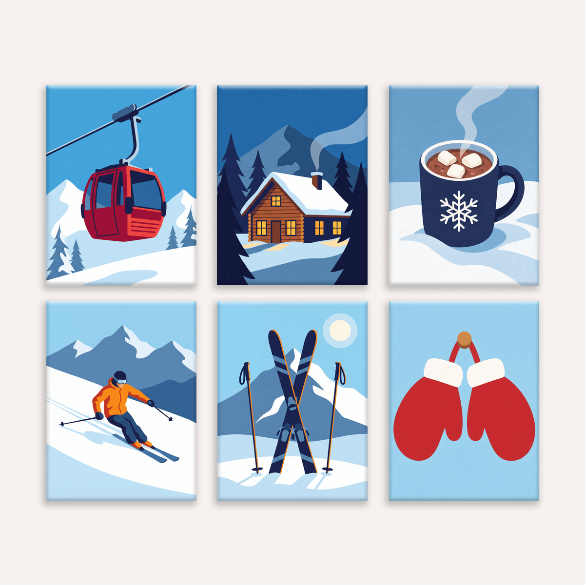 Alpine Escape - Number Artist Paint by Numbers Kits
