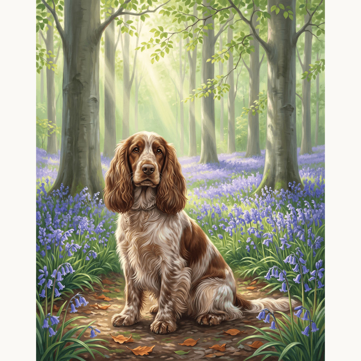 Bluebell Wood Wait - Number Artist Paint by Numbers Kits