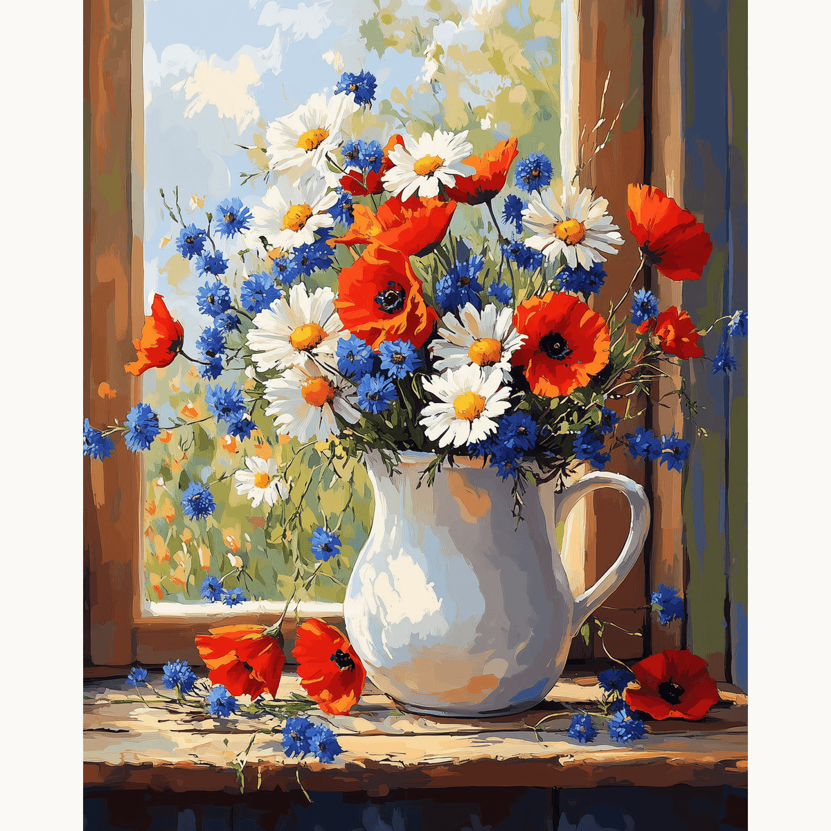 Painterly Bouquet - Number Artist Paint by Numbers Kits