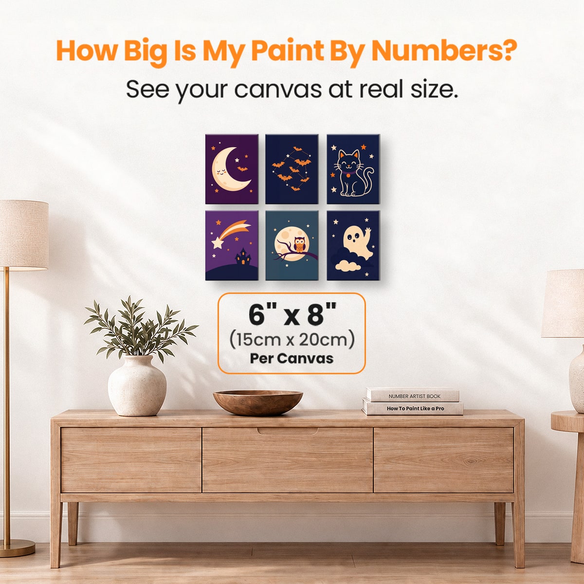 Hallows' Eve - Number Artist Paint by Numbers Kits