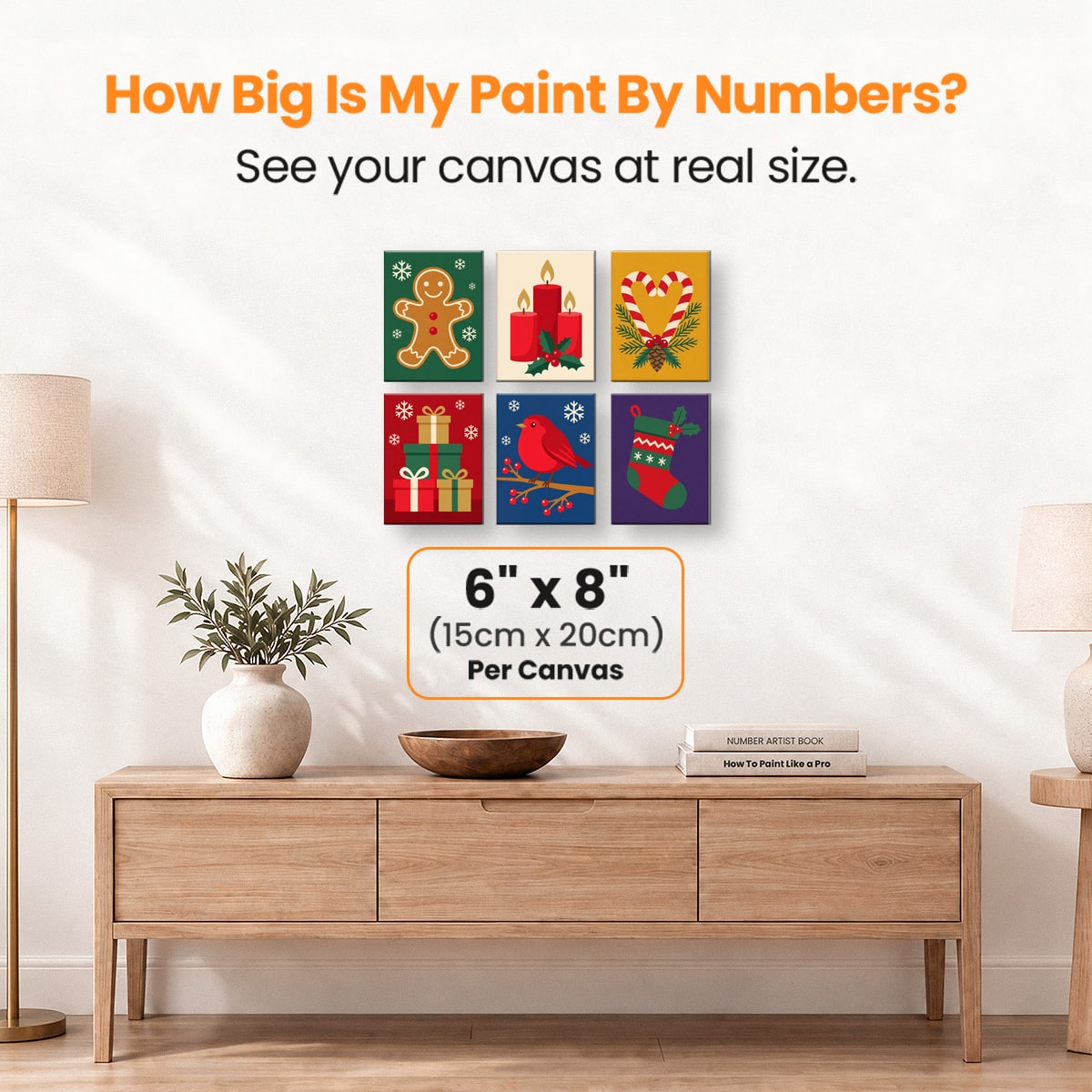 Christmas Classics - Number Artist Paint by Numbers Kits