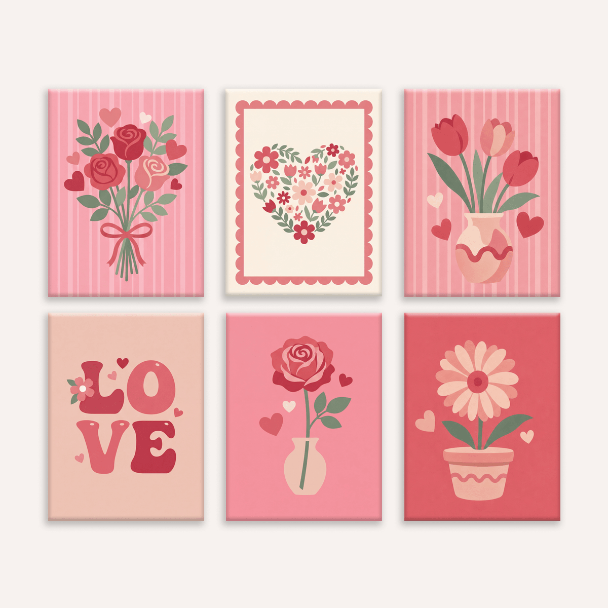 Lovely Flowers - Number Artist Paint by Numbers Kits