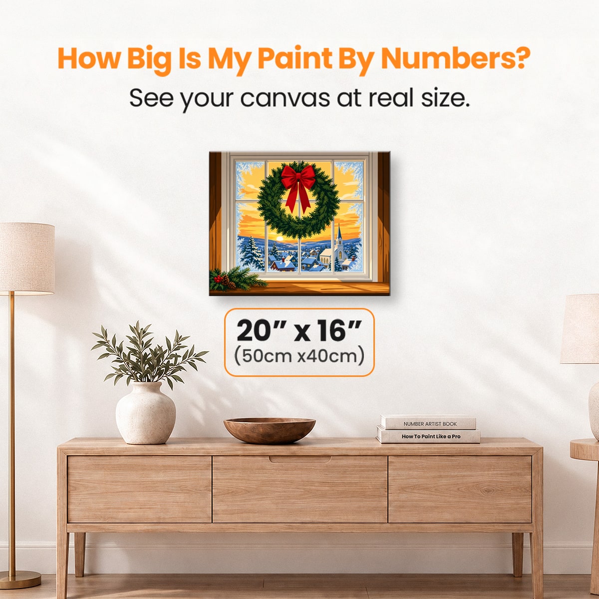 Hometown Joy - Number Artist Paint by Numbers Kits