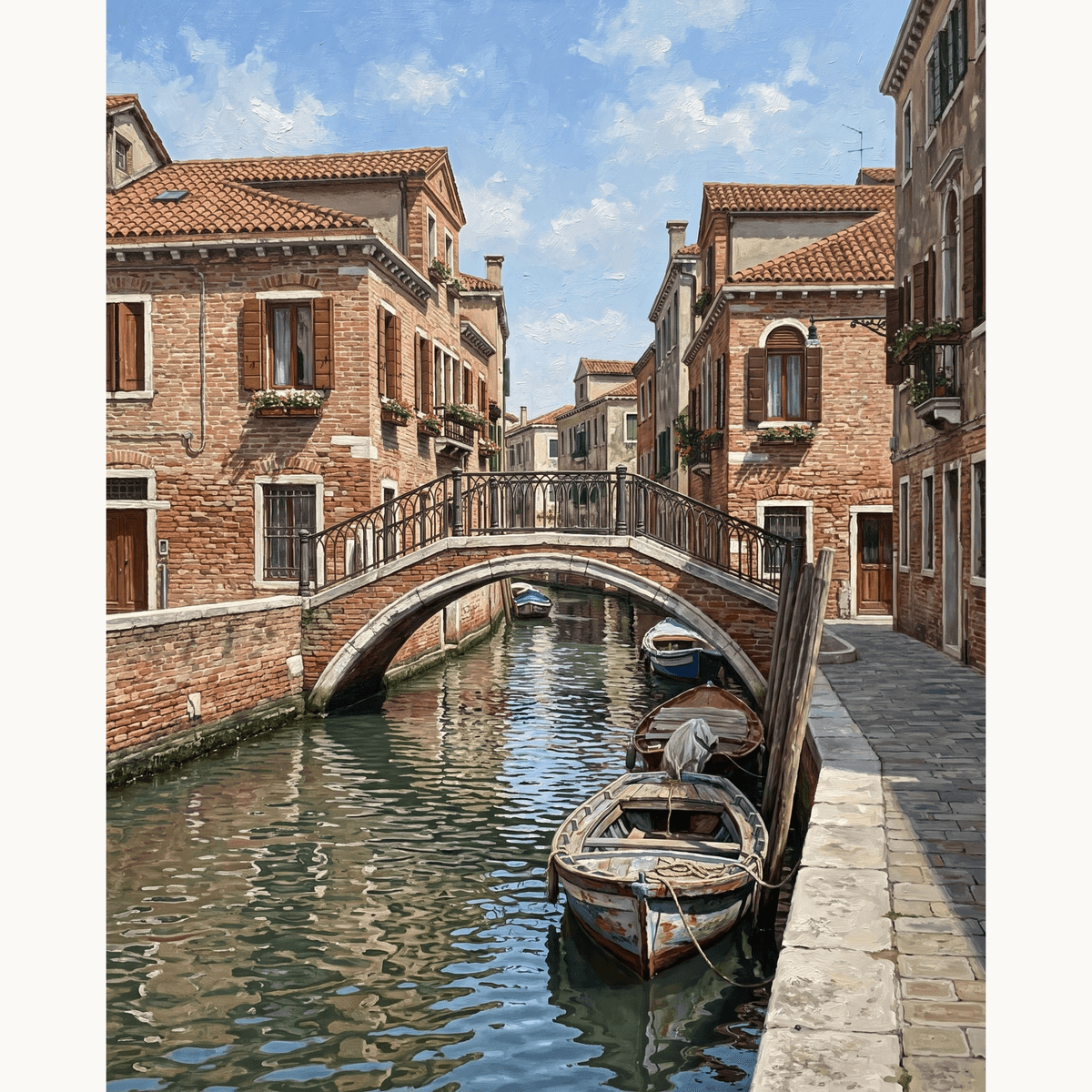 Footbridge Whisper - Number Artist Paint by Numbers Kits