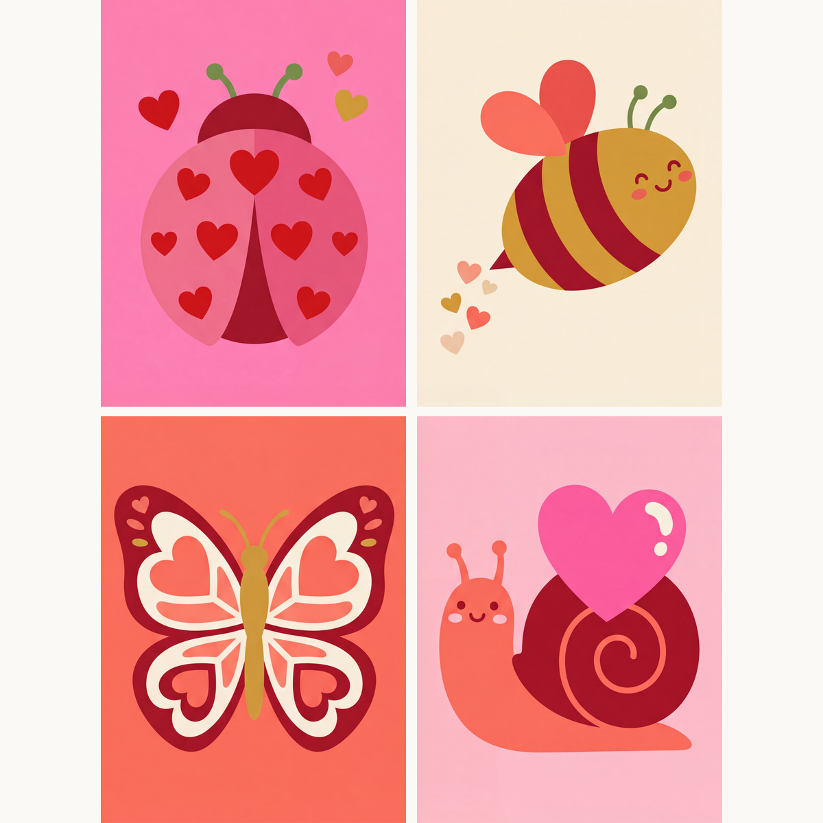 Lovely Critters - Number Artist Paint by Numbers Kits