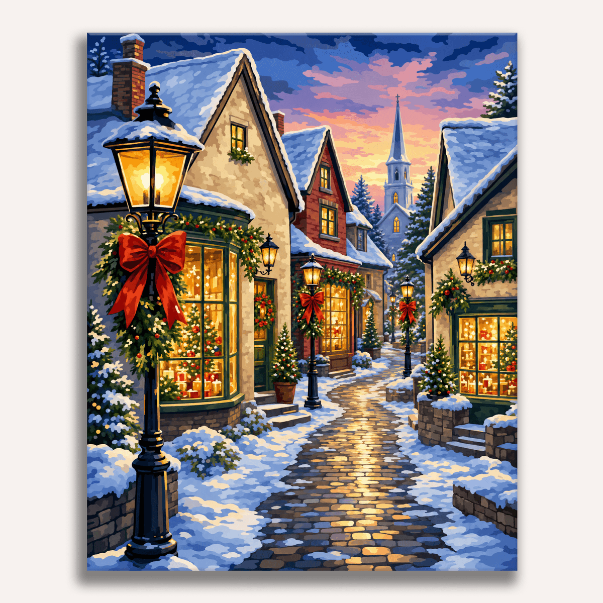 Evening Stroll - Number Artist Paint by Numbers Kits