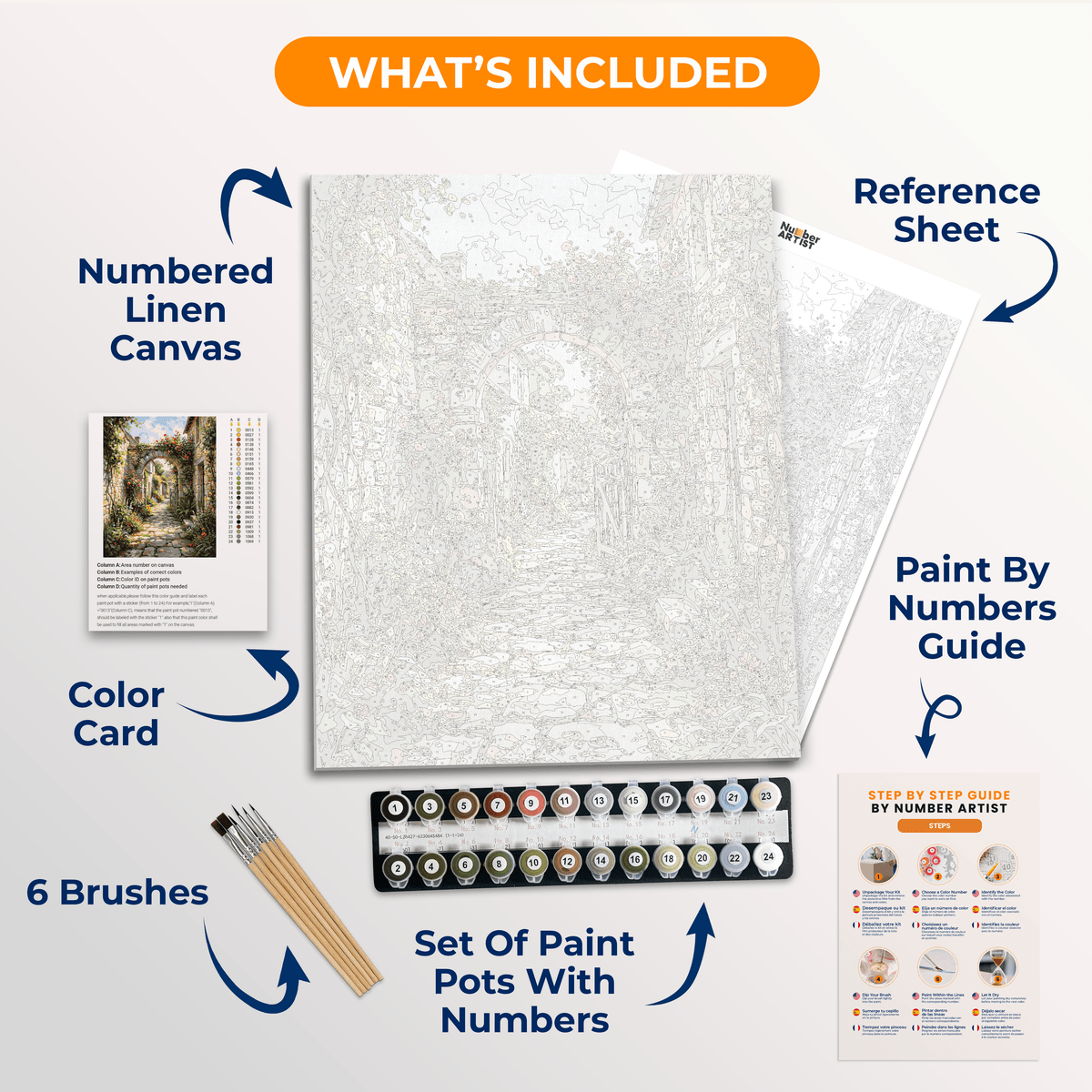 Hidden Passage - Number Artist Paint by Numbers Kits