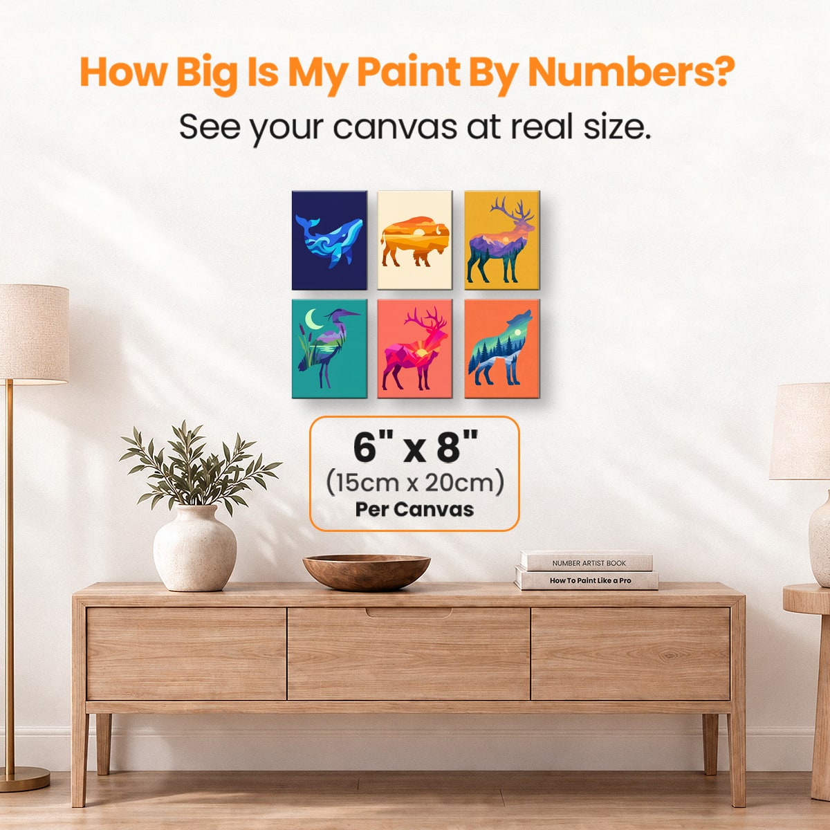 Wild Abstraction - Number Artist Paint by Numbers Kits