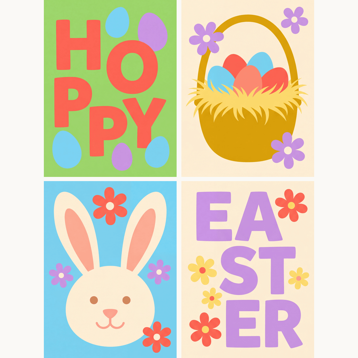 Hoppy Easter - Number Artist Paint by Numbers Kits