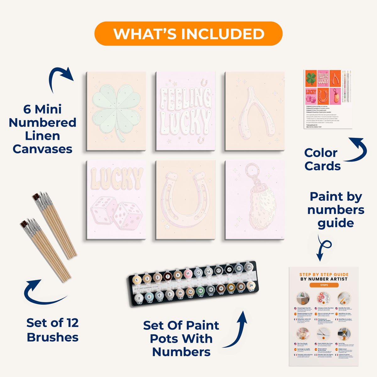Feeling Lucky - Number Artist Paint by Numbers Kits