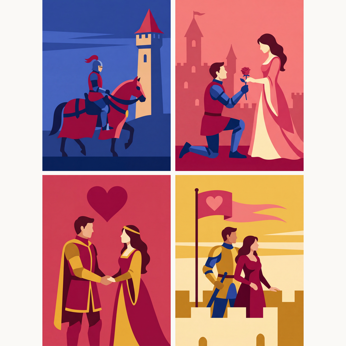 Saving the Princess - Number Artist Paint by Numbers Kits