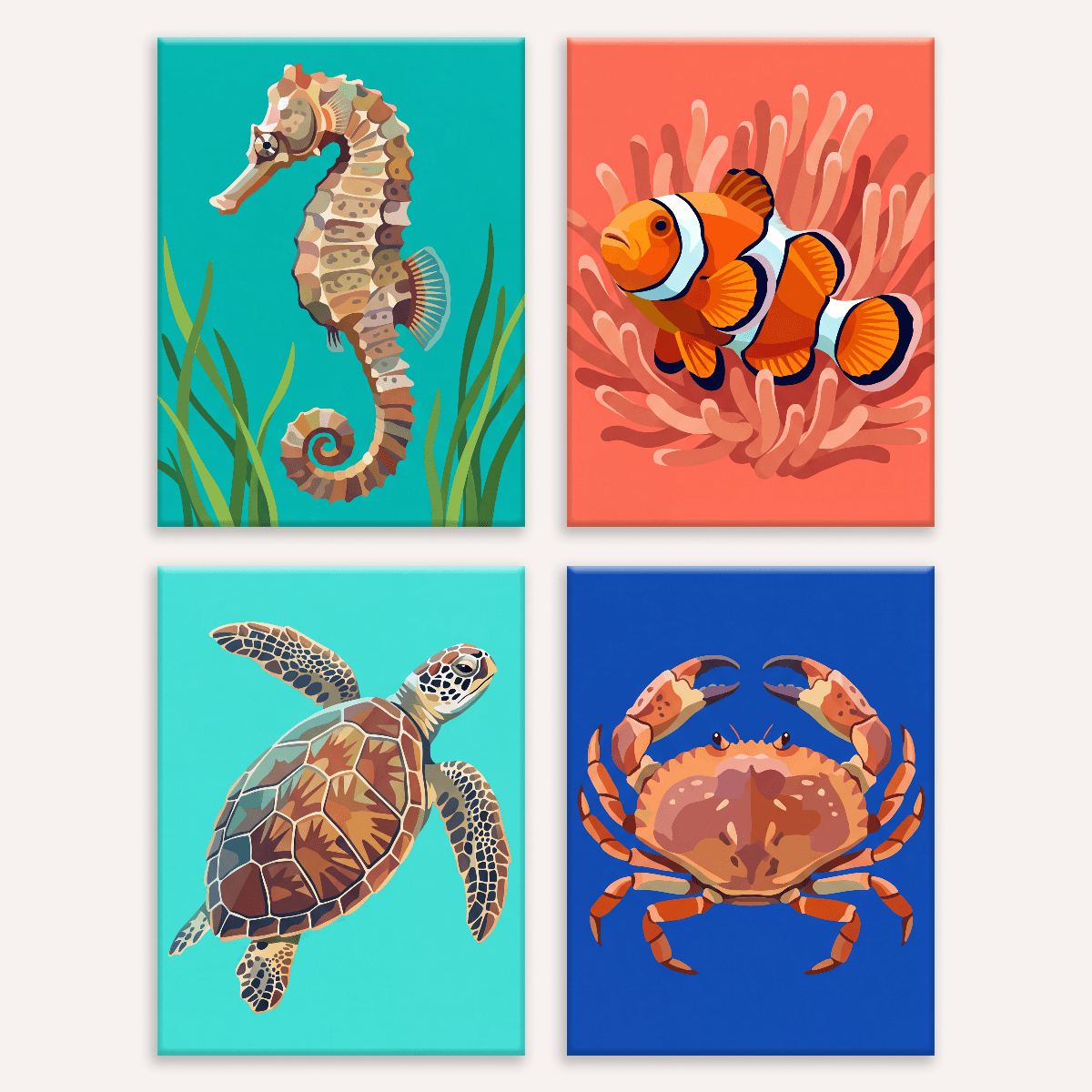 Ocean Depths - Number Artist Paint by Numbers Kits