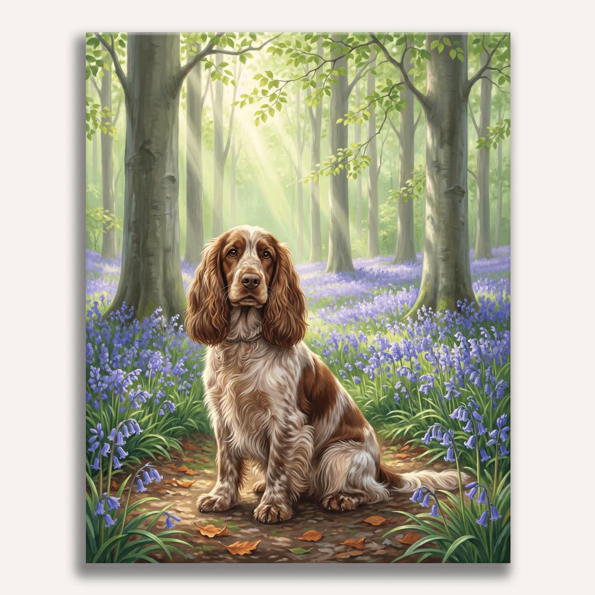 Bluebell Wood Wait - Number Artist Paint by Numbers Kits