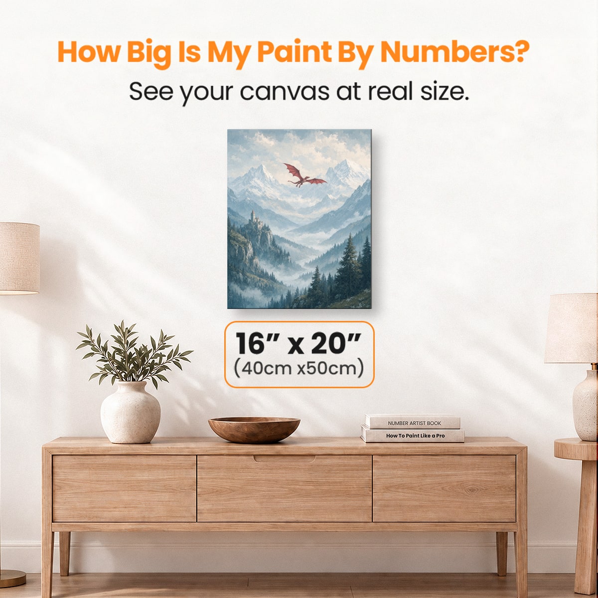 Where Earth Meets Myth - Number Artist Paint by Numbers Kits