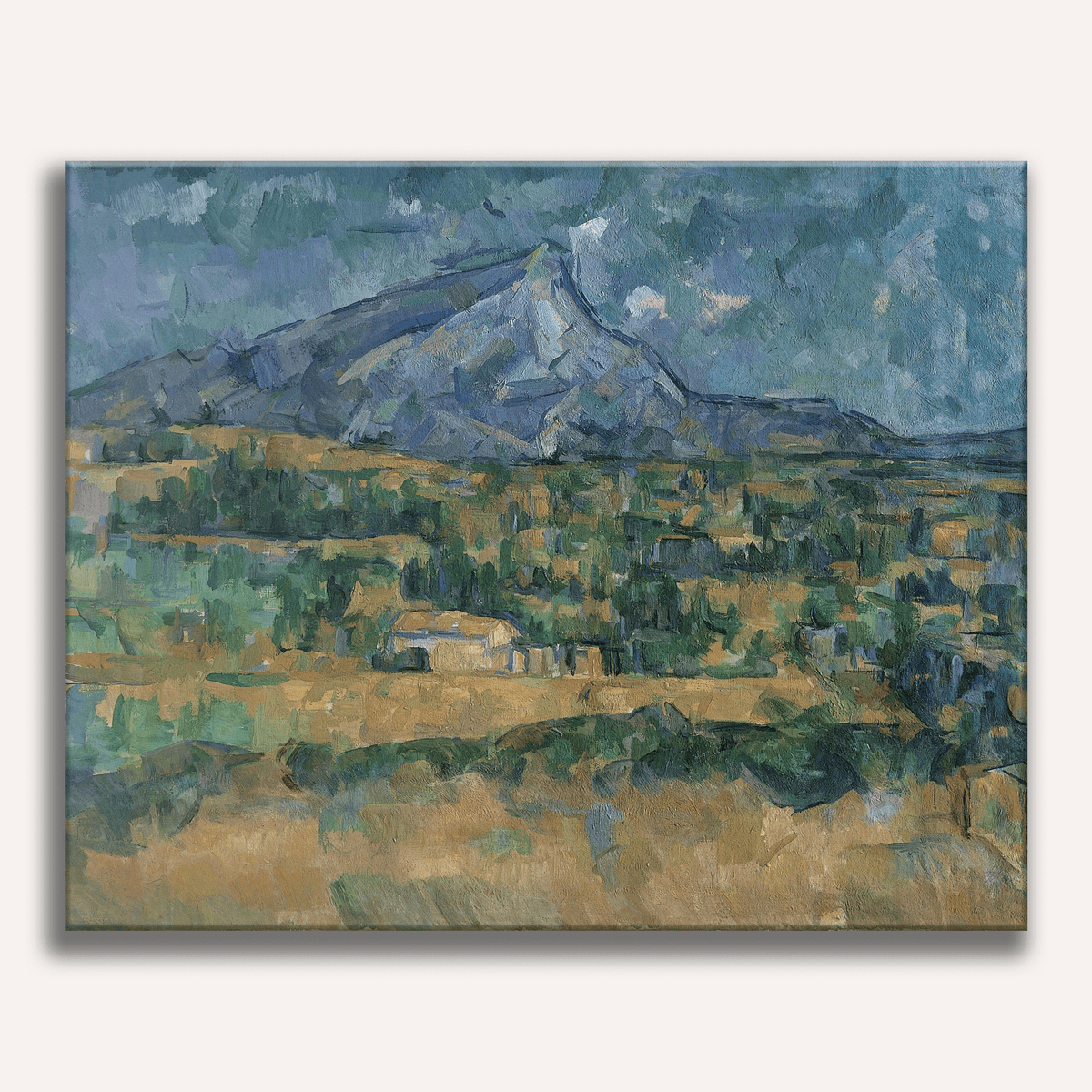 Mont Sainte-Victoire by Paul Cezanne - Number Artist Paint by Numbers Kits
