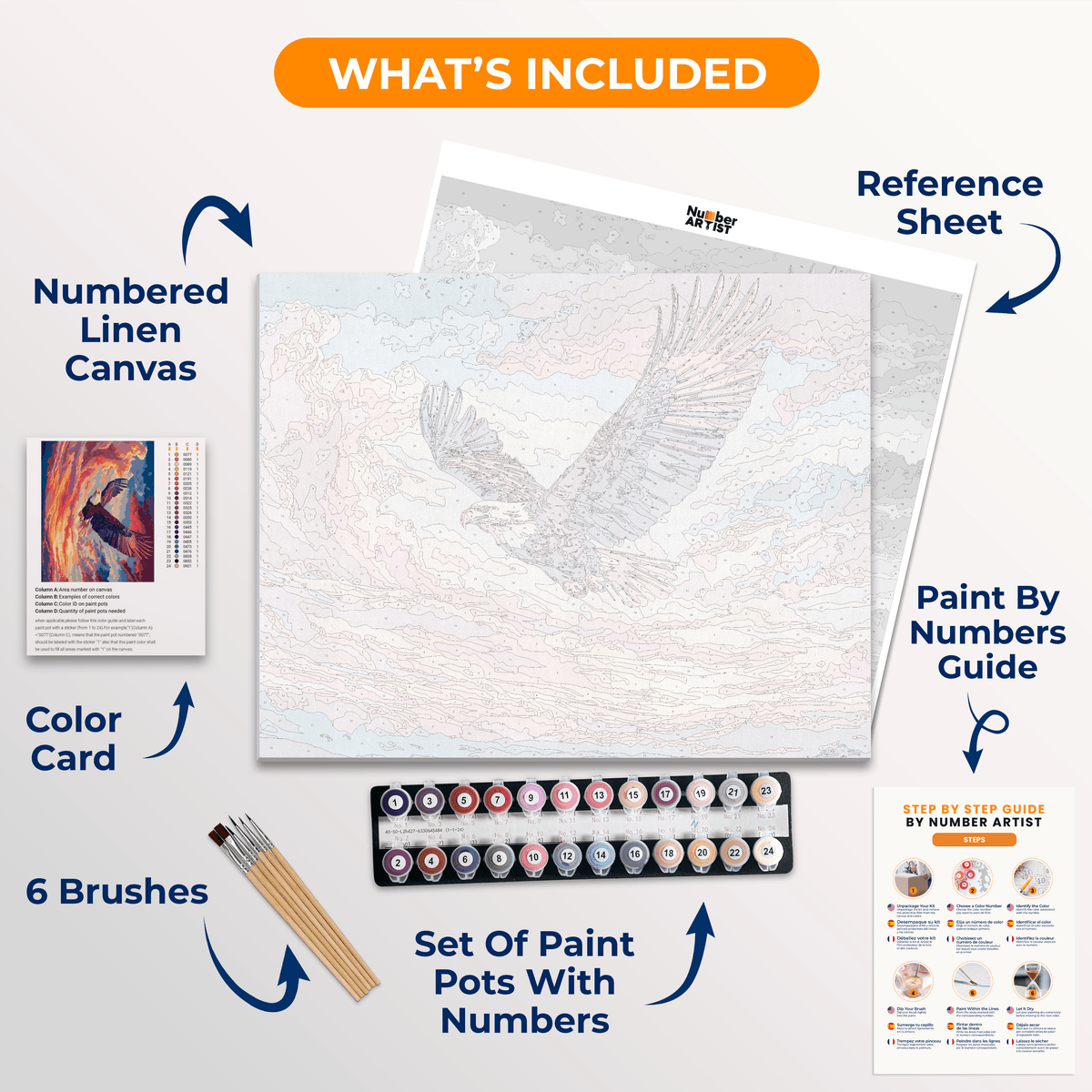 Memorial Flight - Number Artist Paint by Numbers Kits