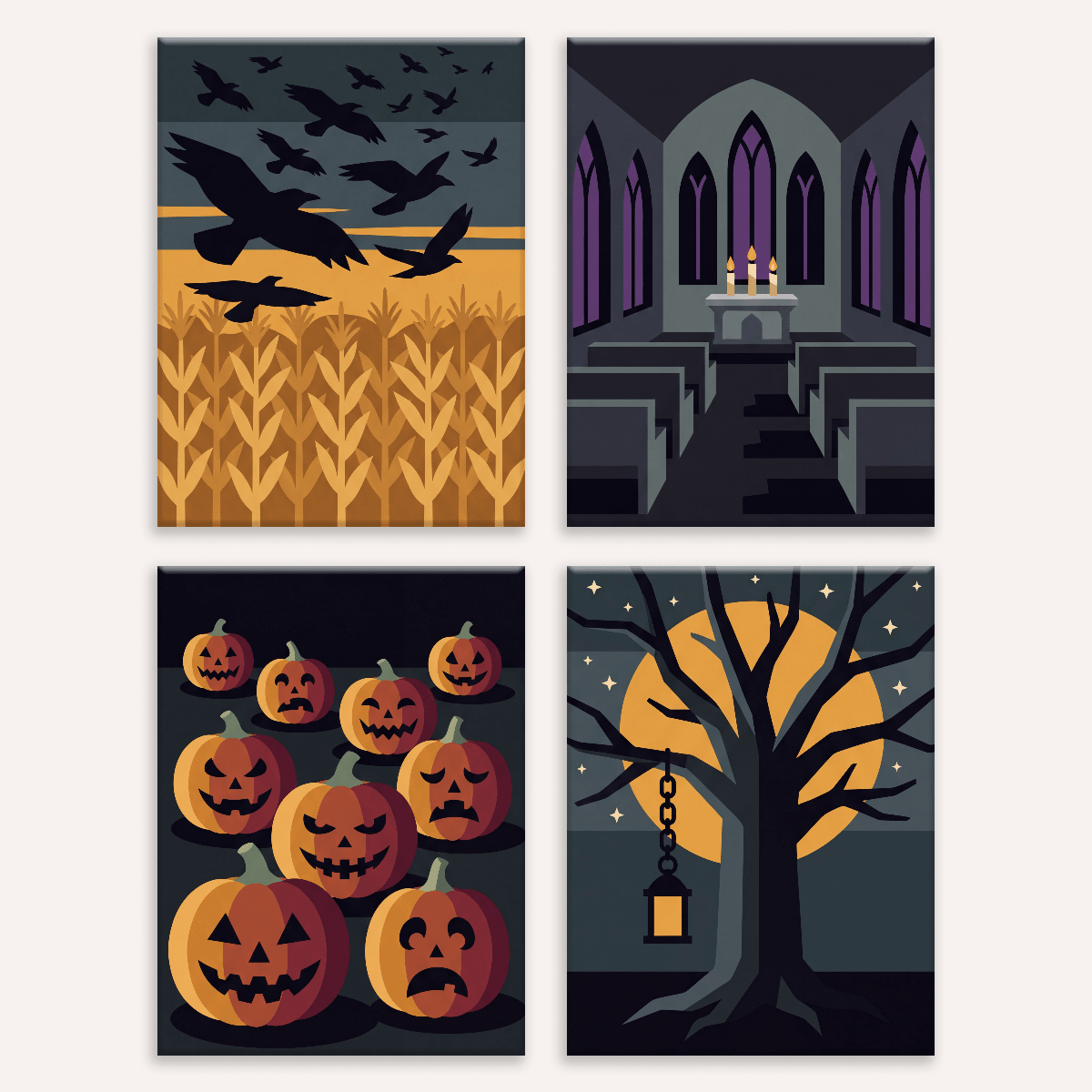 October Gloom - Number Artist Paint by Numbers Kits