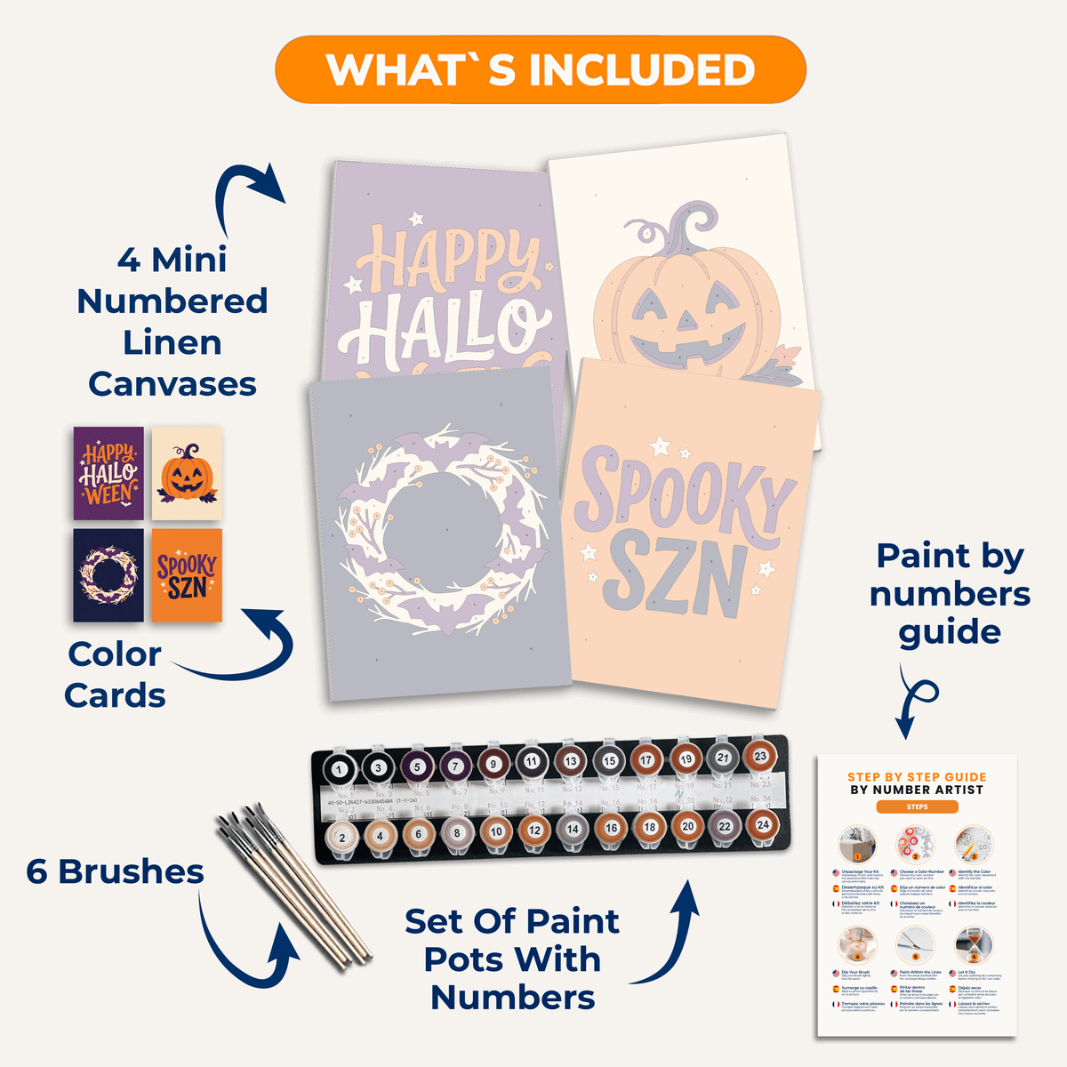 Happy Haunting - Number Artist Paint by Numbers Kits