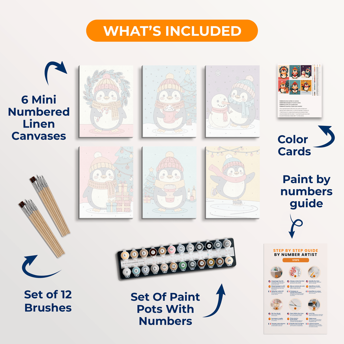 Winter's Little Joy - Number Artist Paint by Numbers Kits