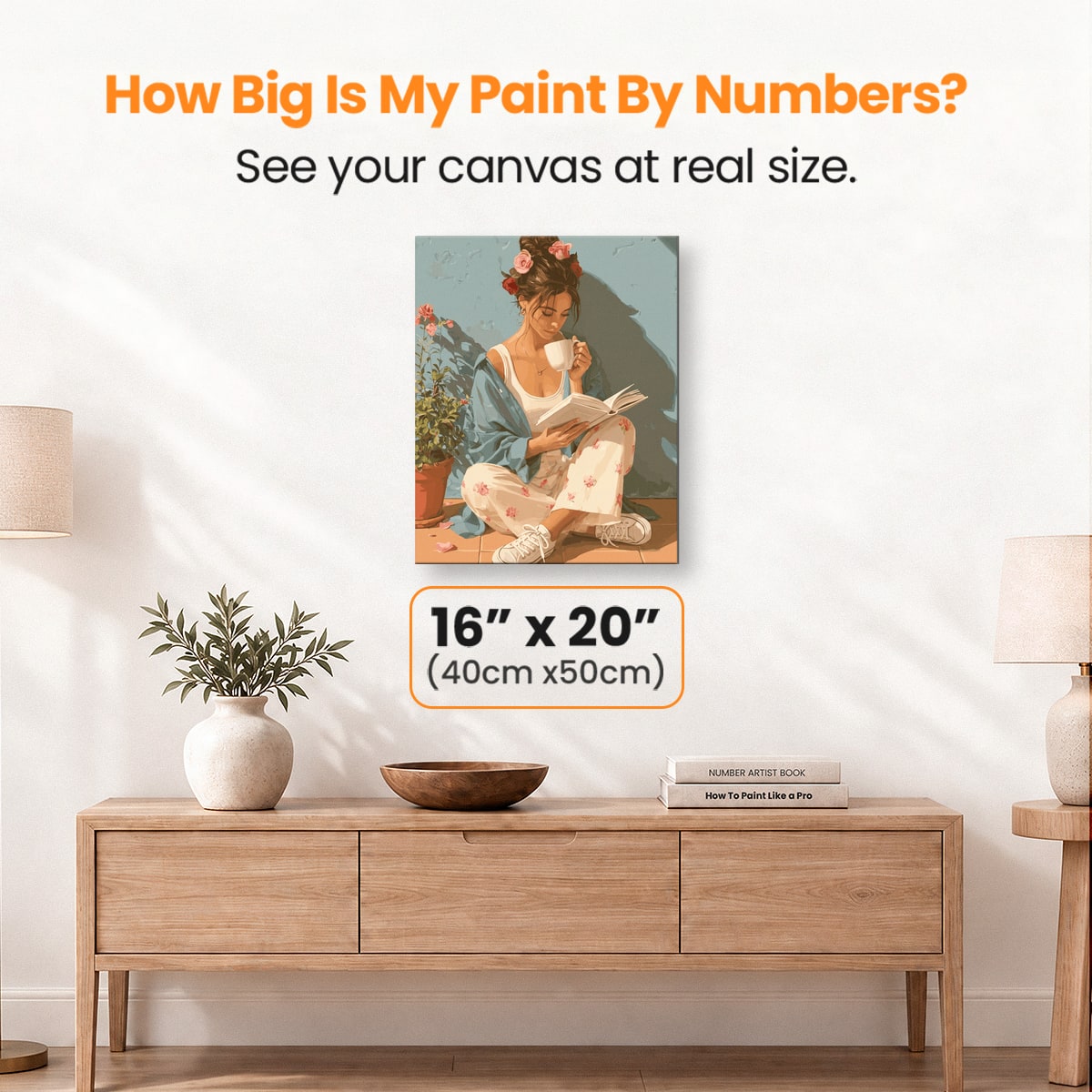 Morning Routine - Number Artist Paint by Numbers Kits