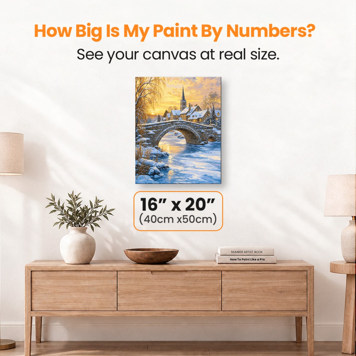 Warm Homecoming - Number Artist Paint by Numbers Kits