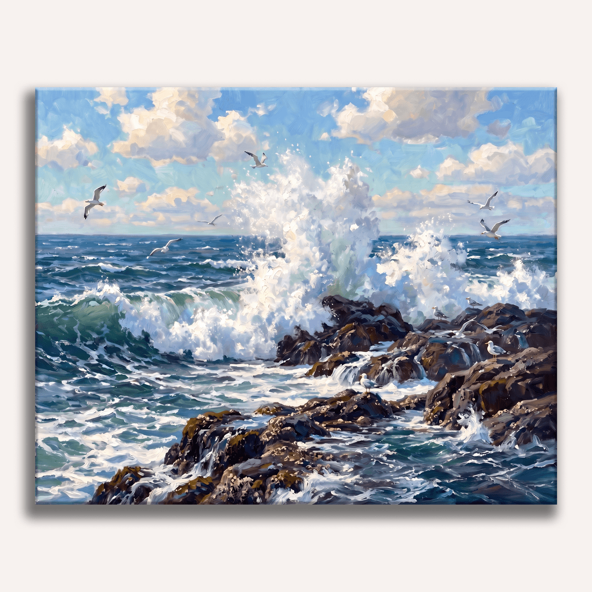 Sunny Wave - Number Artist Paint by Numbers Kits