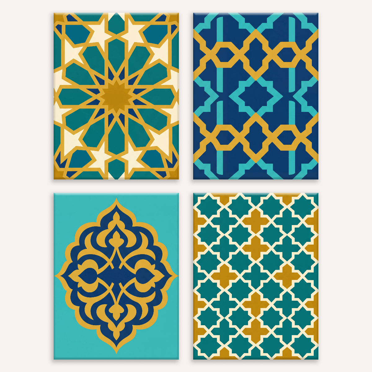 Islamic Geometry - Number Artist Paint by Numbers Kits