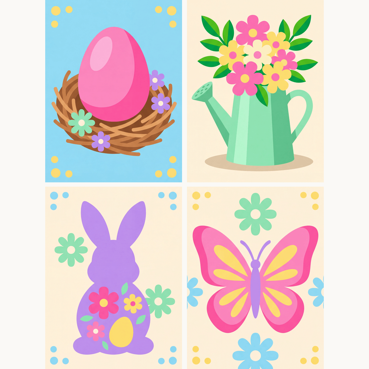 Spring Charm - Number Artist Paint by Numbers Kits