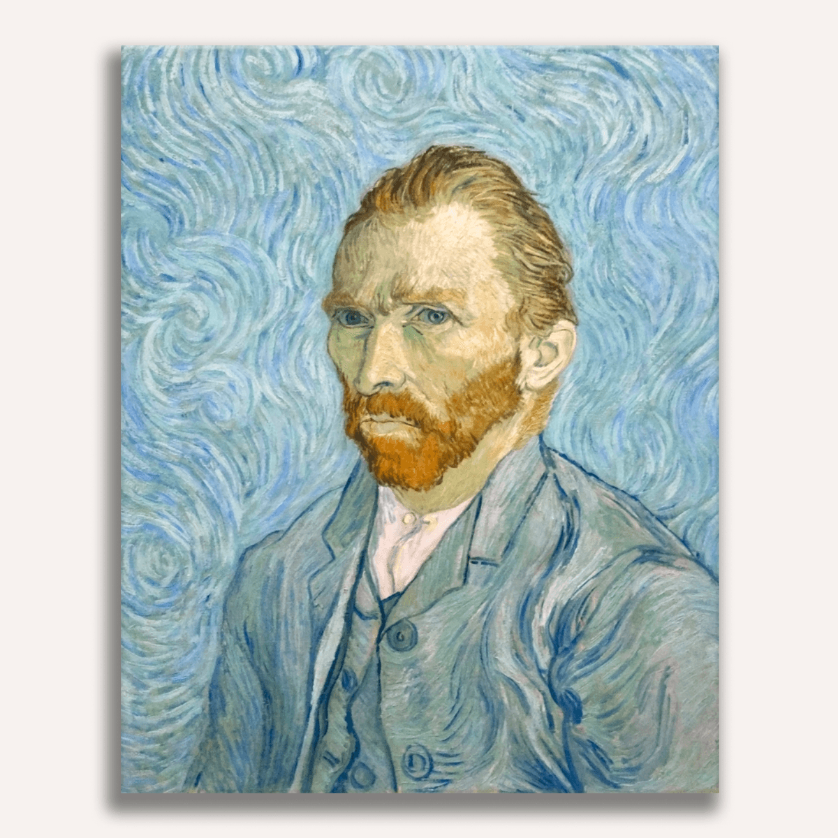 Self-Portrait by Vincent Van Gogh - Number Artist Paint by Numbers Kits