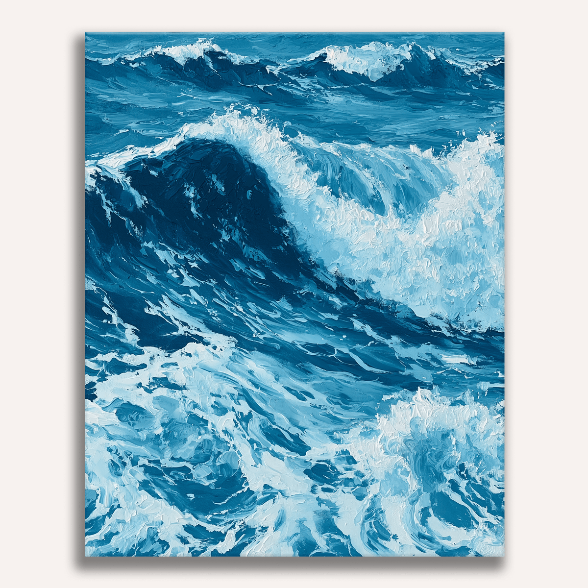Waves - Number Artist Paint by Numbers Kits