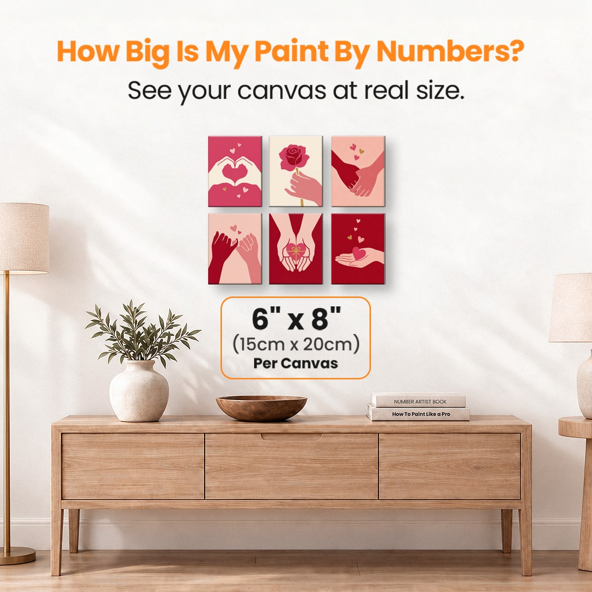 I Love You - Number Artist Paint by Numbers Kits