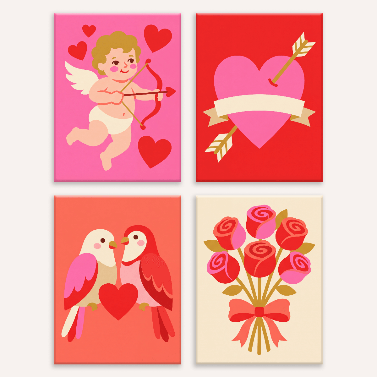 Cupid's Business - Number Artist Paint by Numbers Kits