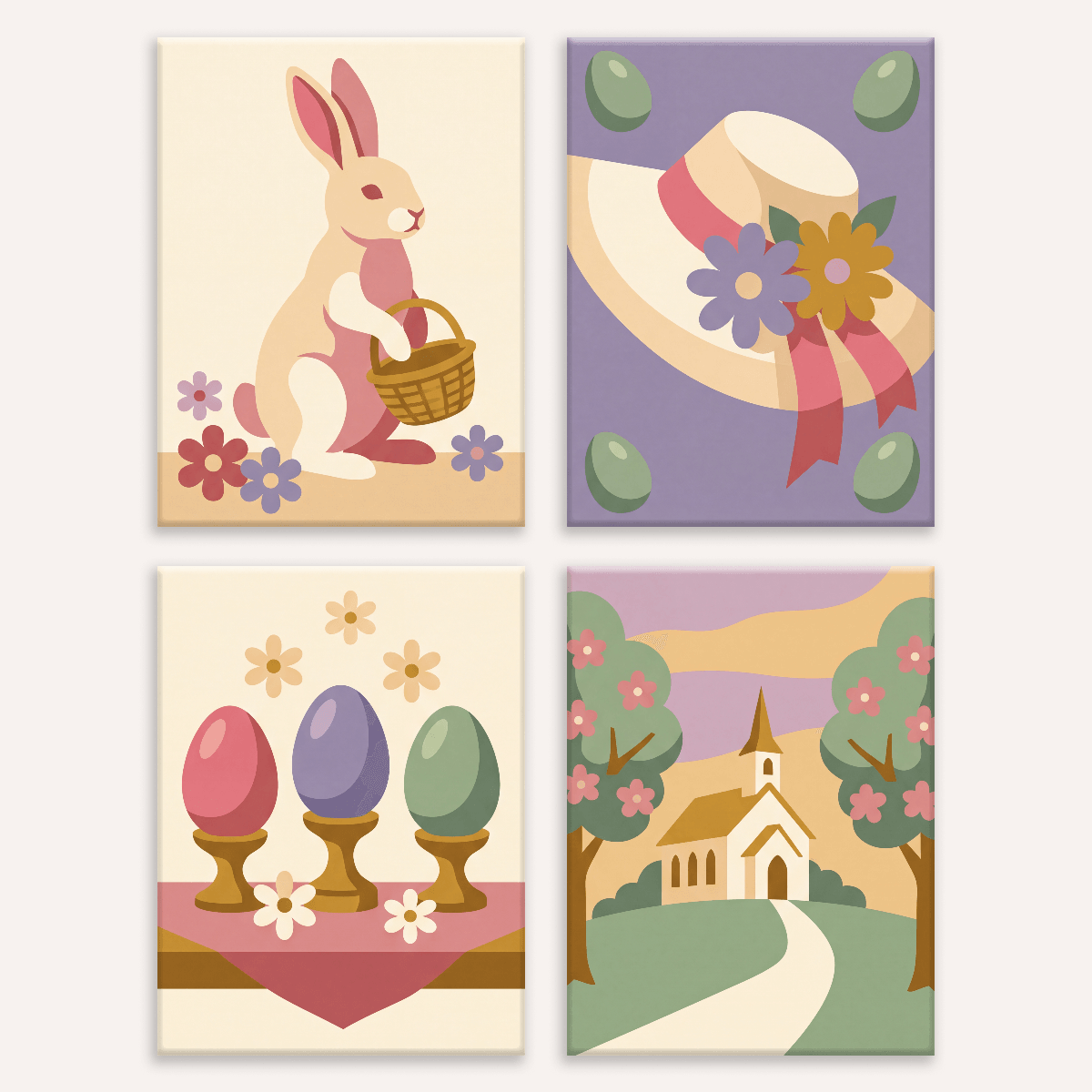 Easter Grace - Number Artist Paint by Numbers Kits