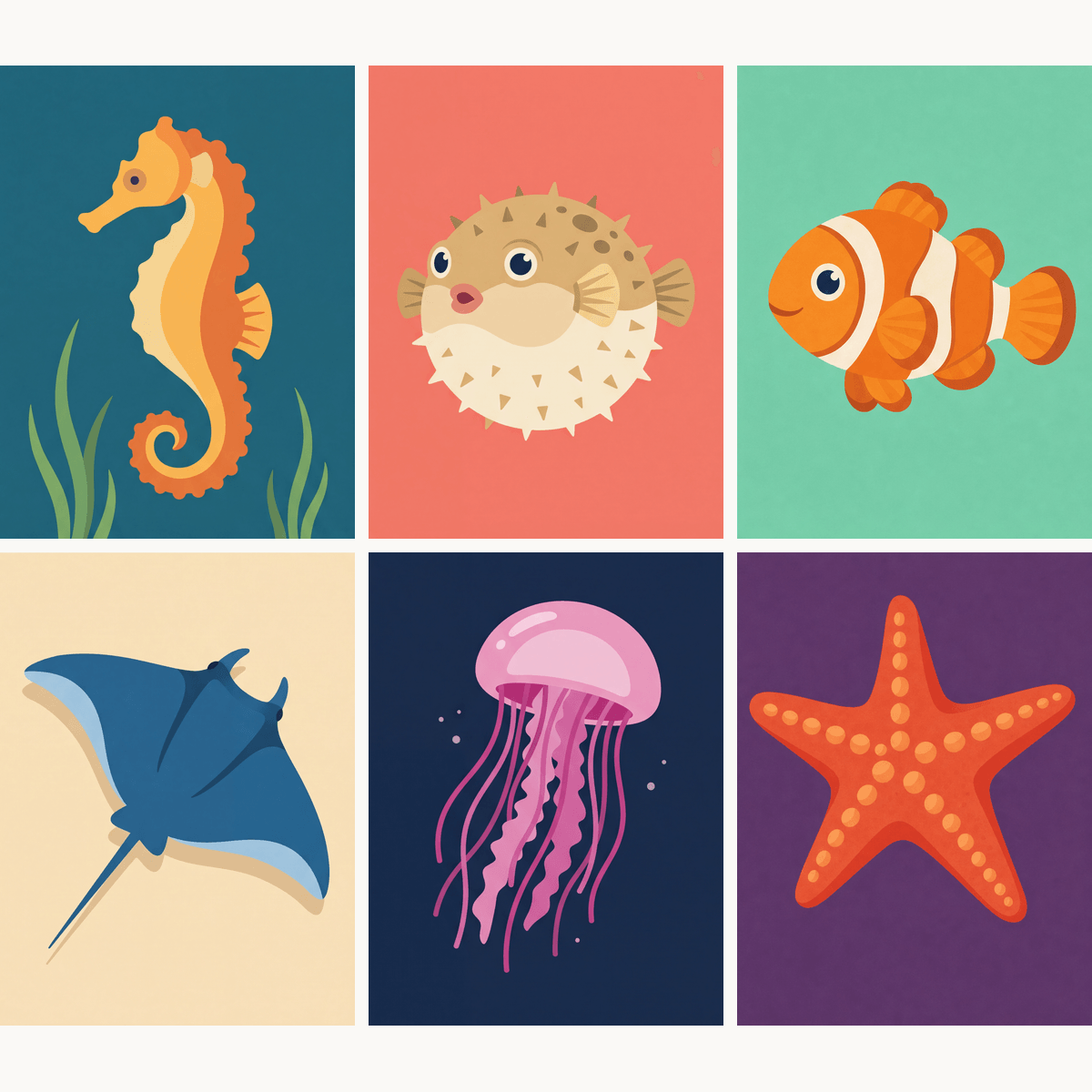 Reef Whispers - Number Artist Paint by Numbers Kits