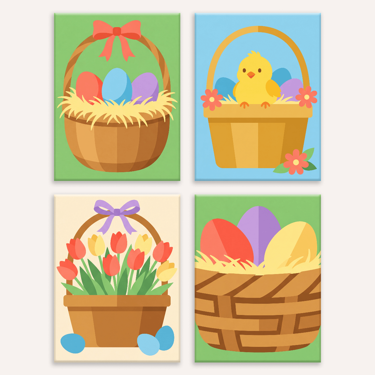 Basket Cheer - Number Artist Paint by Numbers Kits