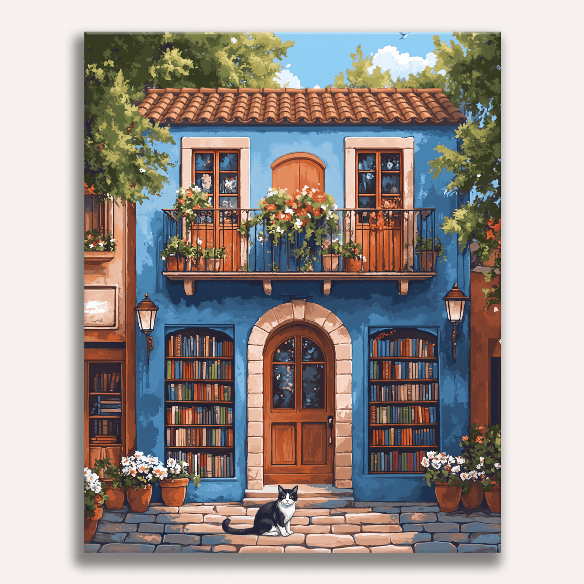 Quiet Bookstore - Number Artist Paint by Numbers Kits