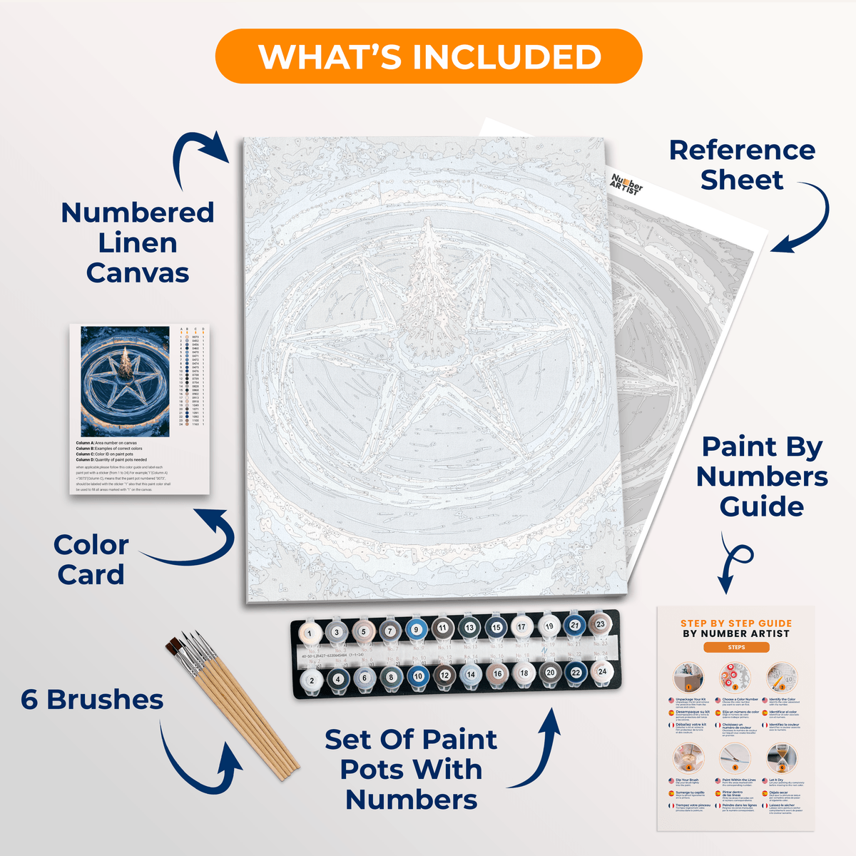 Frozen Dream - Number Artist Paint by Numbers Kits
