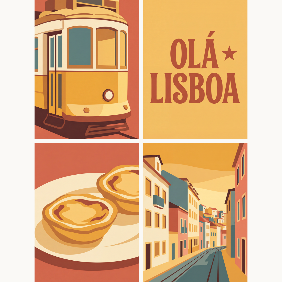 Lisbon Memories - Number Artist Paint by Numbers Kits