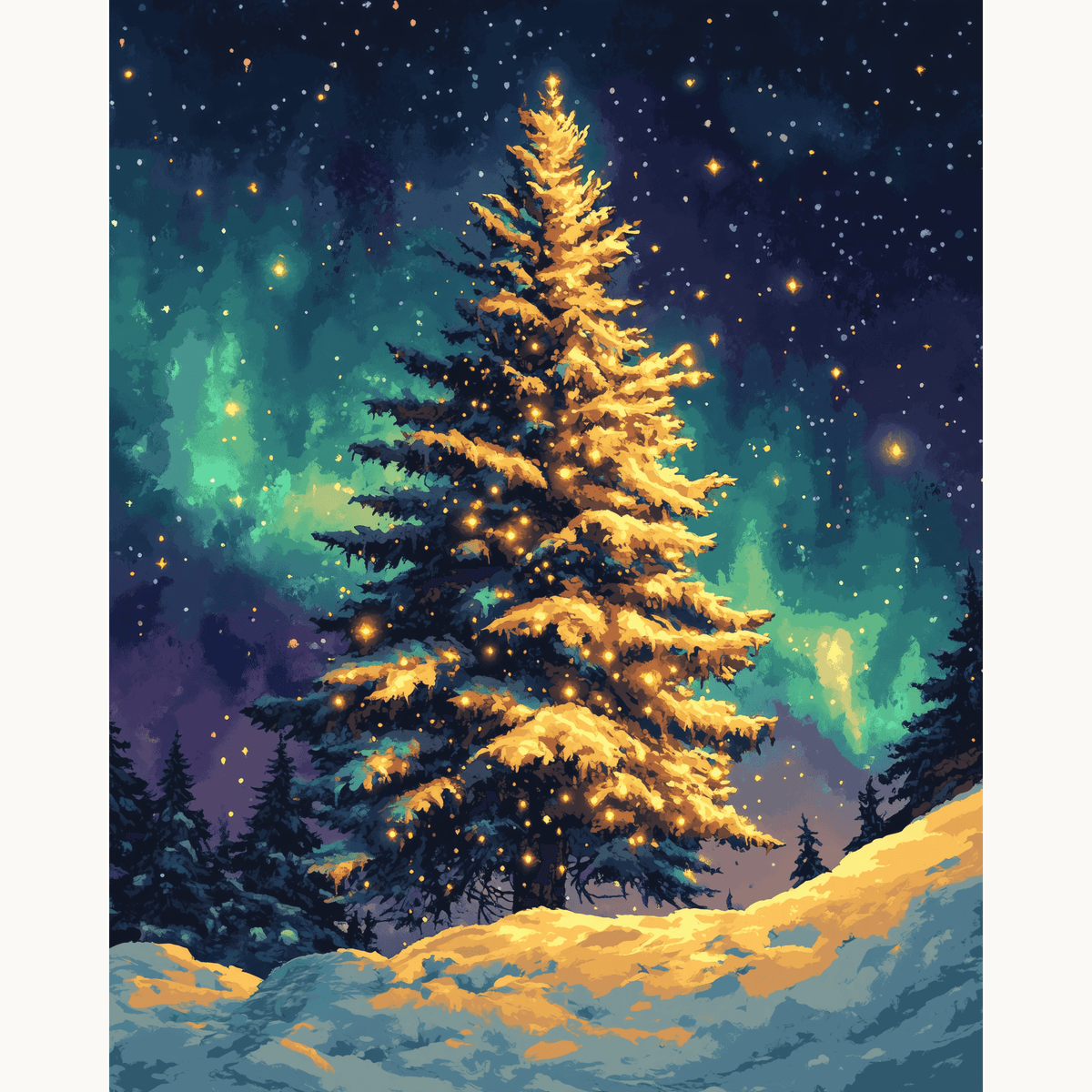 Golden Wish - Number Artist Paint by Numbers Kits